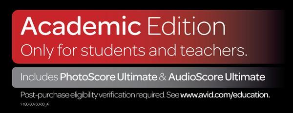 Sibelius (36 GB), AudioScore Lite, PhotoScore Lite 1290,00 zł (dla uczniów, studentów, nauczycieli i
