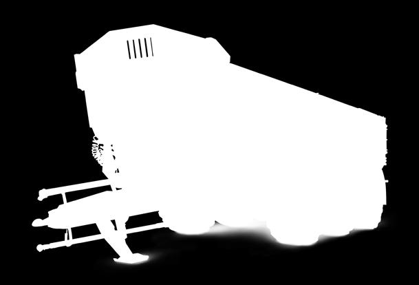 Wywrotki są standardowo wyposażone w wózek JOSKIN Cross-Over do modeli dwuosiowych oraz w zawieszenie hydrauliczne Hydro-Tridem do modelu 27/65 TRM.