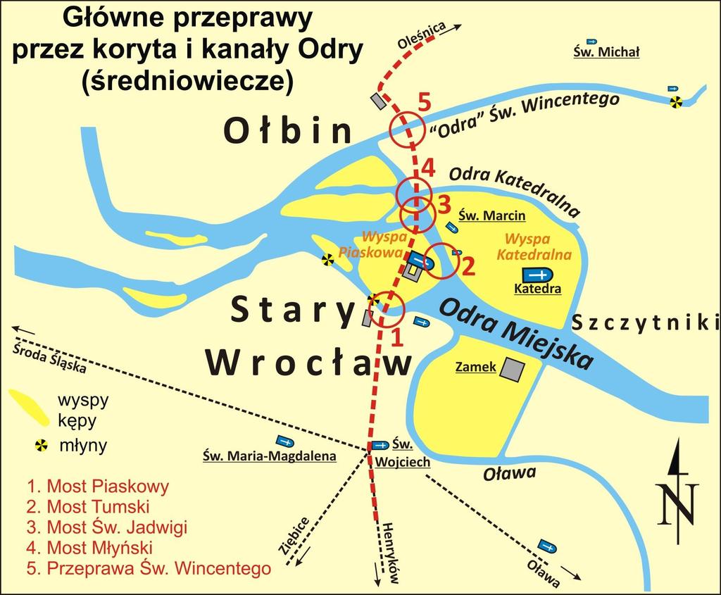 Miejsce Wrocławia nad