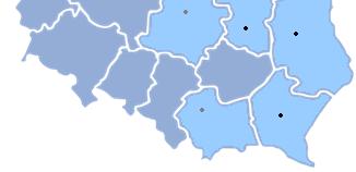 terytorialnego działania. Spółka posiada obecnie 9 biur sprzedaży: Białystok, Lublin, Olsztyn, Radom, Rzeszów, Kraków, Łódź, Toruń i Gdańsk.