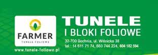 Fot. 2. Uprawa warzyw w wielonawowych tunelach, stwarzających sprzyjające warunki dla wzrostu roślin fot. firma F.H.U. Farmer CO Fot. 3.