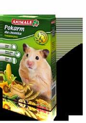 GRYZOŃ 48 ANIMALS POKARMY dla chomika, królika i świnki