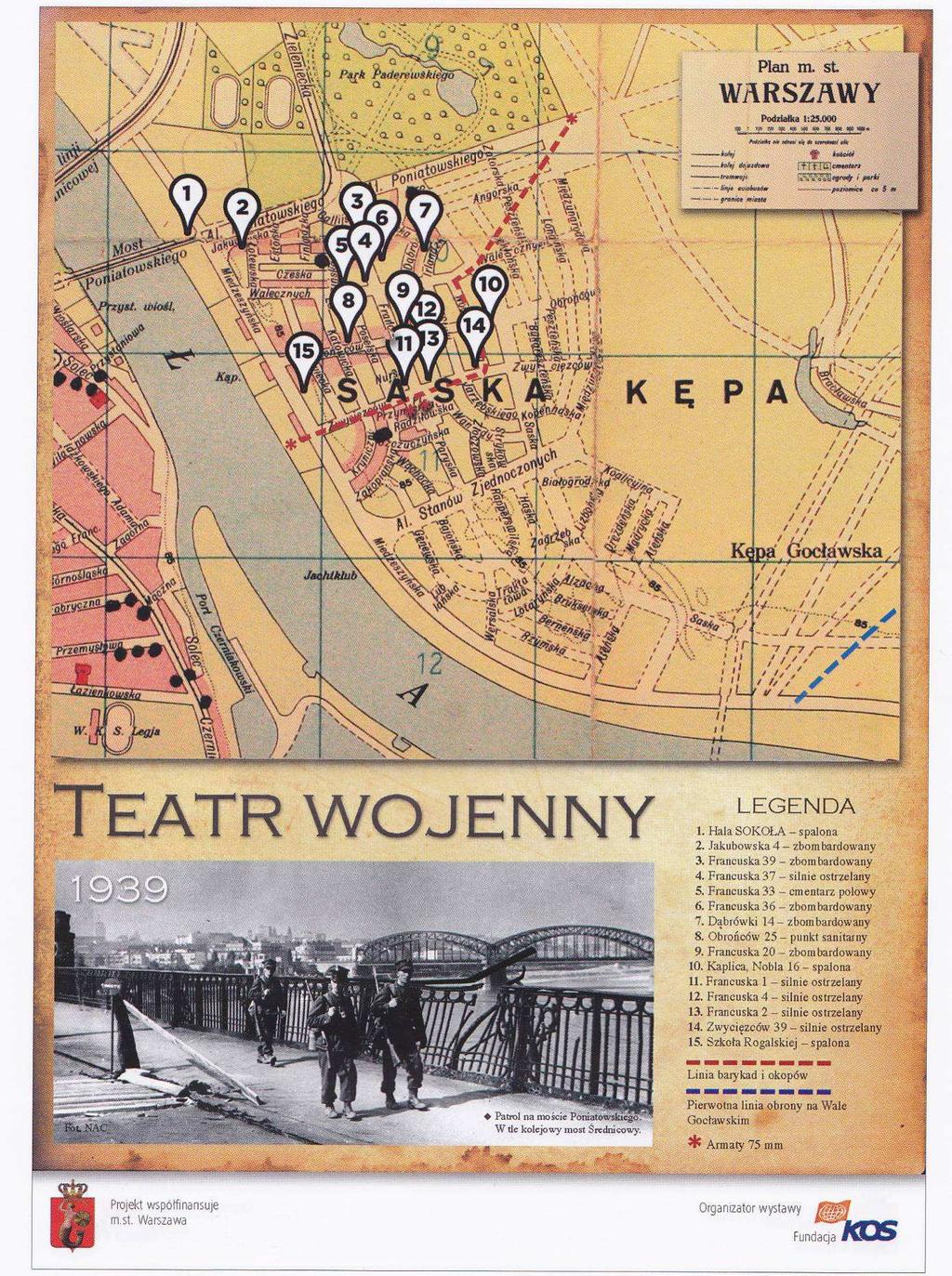 Zdjęcie jednej z plansz wystawy