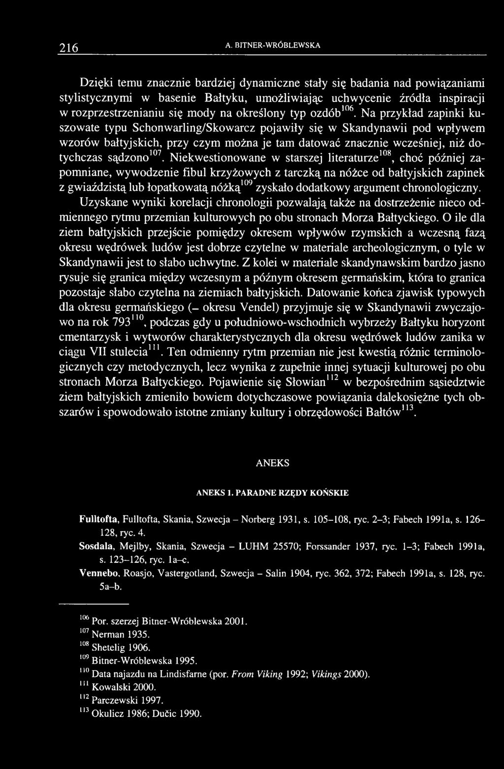 ody na określony typ ozdób1116.