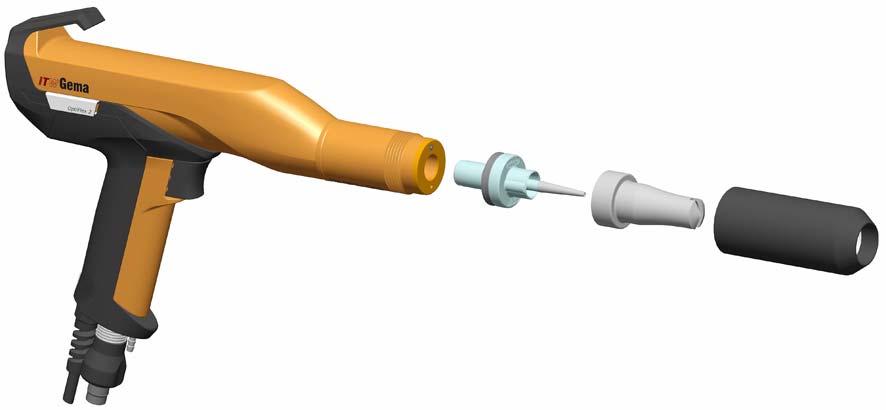 Ręczny pistolet proszkowy OptiFlex 2 GM03 - Lista części zamiennych 2 2.1 2.