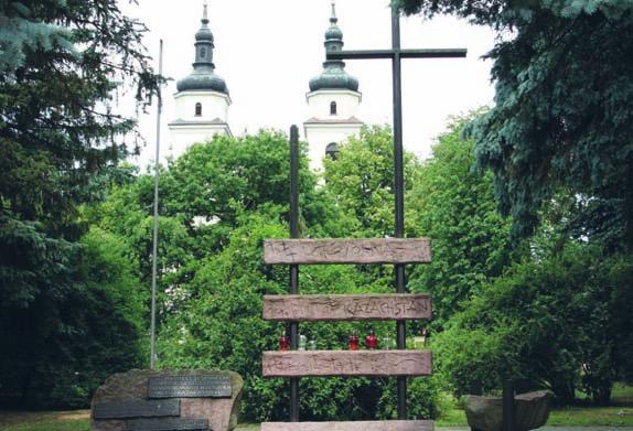 Pomnika upamiętniającego mord dokonany na Żydach w 1941r.