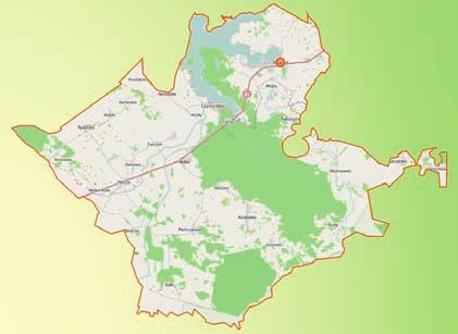 Nieco ponad 6% powierzchni gminy zajmują wody, głównie związane z Jeziorem Rajgrodzkim i rzeką Jegrznią.