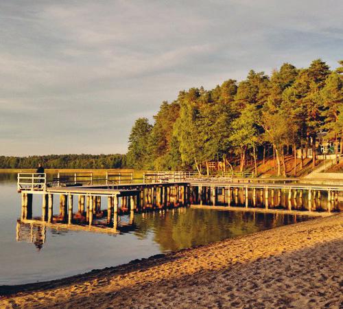 Młyn na Wojdach nad rzeką