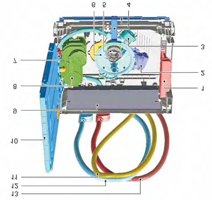 Budowa i zasada działania zmywarki firmy Bosch / Siemens model SMI86M0DE0 Budowa i zasada działania zmywarki firmy Bosch / Siemens model SMI86M0DE0.