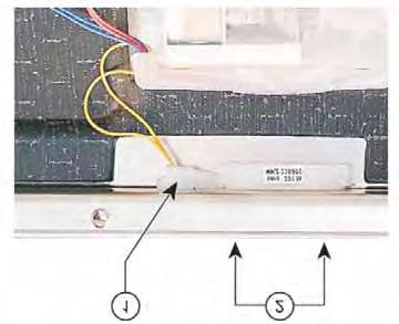Budowa i zasada działania zmywarki firmy Bosch / Siemens model SMI86M0DE0. Czujnik drzwiczek. Położenie czujnika drzwiczek 3. Blokada drzwiczek / zabezpieczenie przed dziećmi 3.