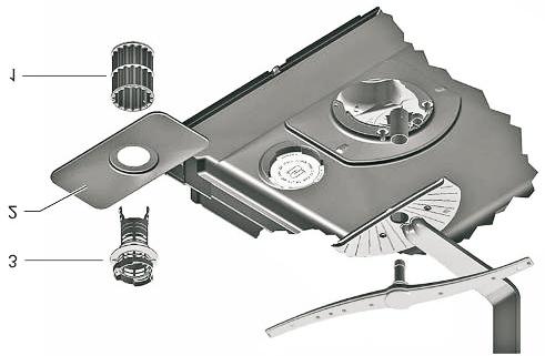 Budowa i zasada działania zmywarki firmy Bosch / Siemens model SMI86M0DE0 3 Rys.
