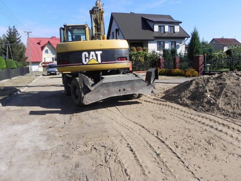 Utwardzenie zatoki metodą podwójnego powierzchniowego utrwalenia w m.