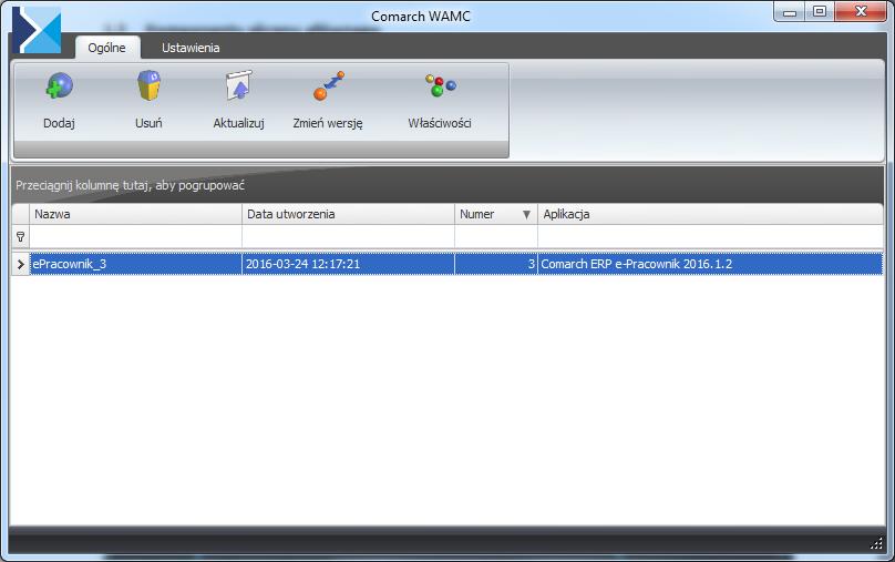 1 Wstęp Czym jest?, czyli web application management console, służy do zarządzania aplikacjami internetowymi. Została stworzona w celu ułatwienia procesu instalacji i aktualizacji aplikacji, m.in. Comarch ERP e-pracownik, Comarch ERP e-sklep.