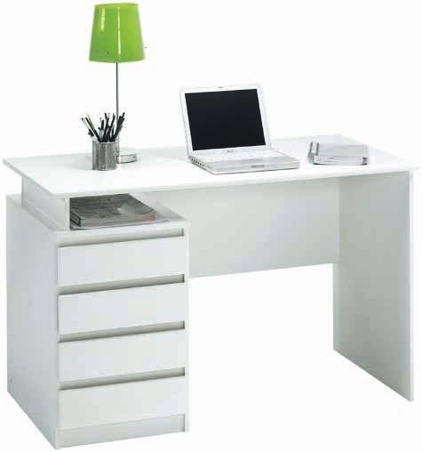 Z wysuwaną półką na klawiaturę i zintegrowanym hubem USB (4 porty). Sz.118 x w.