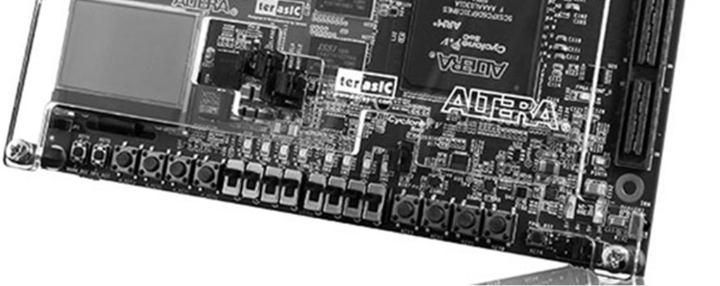 przyciski monostabilne x4, przyciski bistabilne x4, 3 dla FPGA diody LED x4 Przyciski i diody przyciski monostabilne x4, przyciski bistabilne x4, 4 dla HPS diody LED x4 5 Programowanie wbudowany