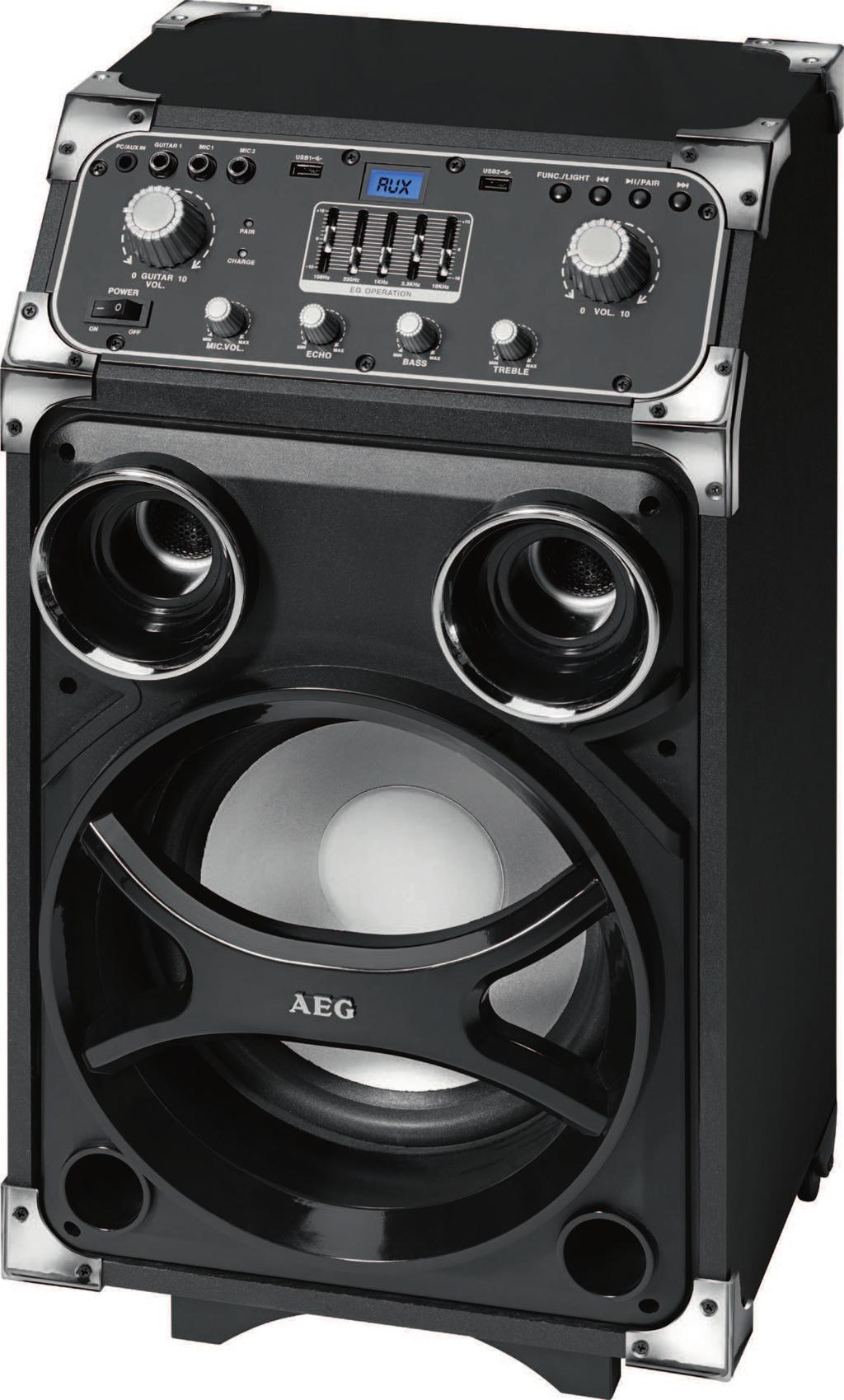 D NL F E I GB PL H UA RUS Entertainment Center Entertainment Center Chaîne hi-fi avec Bluetooth Amplificador de sonido portátil Centro di intrattenimento Entertainment Center Centrum rozrywki