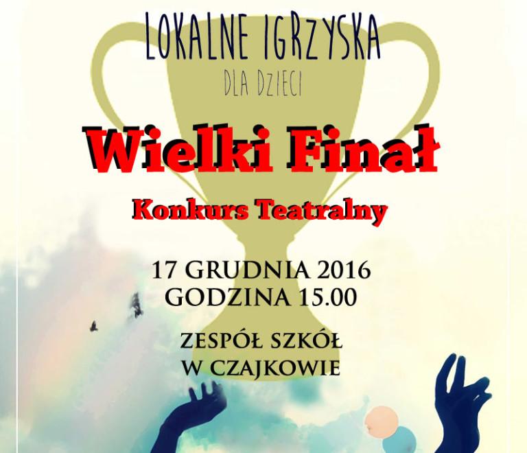 17 grudnia 2016 sobotni wieczór przejdzie do historii Gminy Staszów, wtedy to zakończyły się Lokalne Igrzyska dla Dzieci.