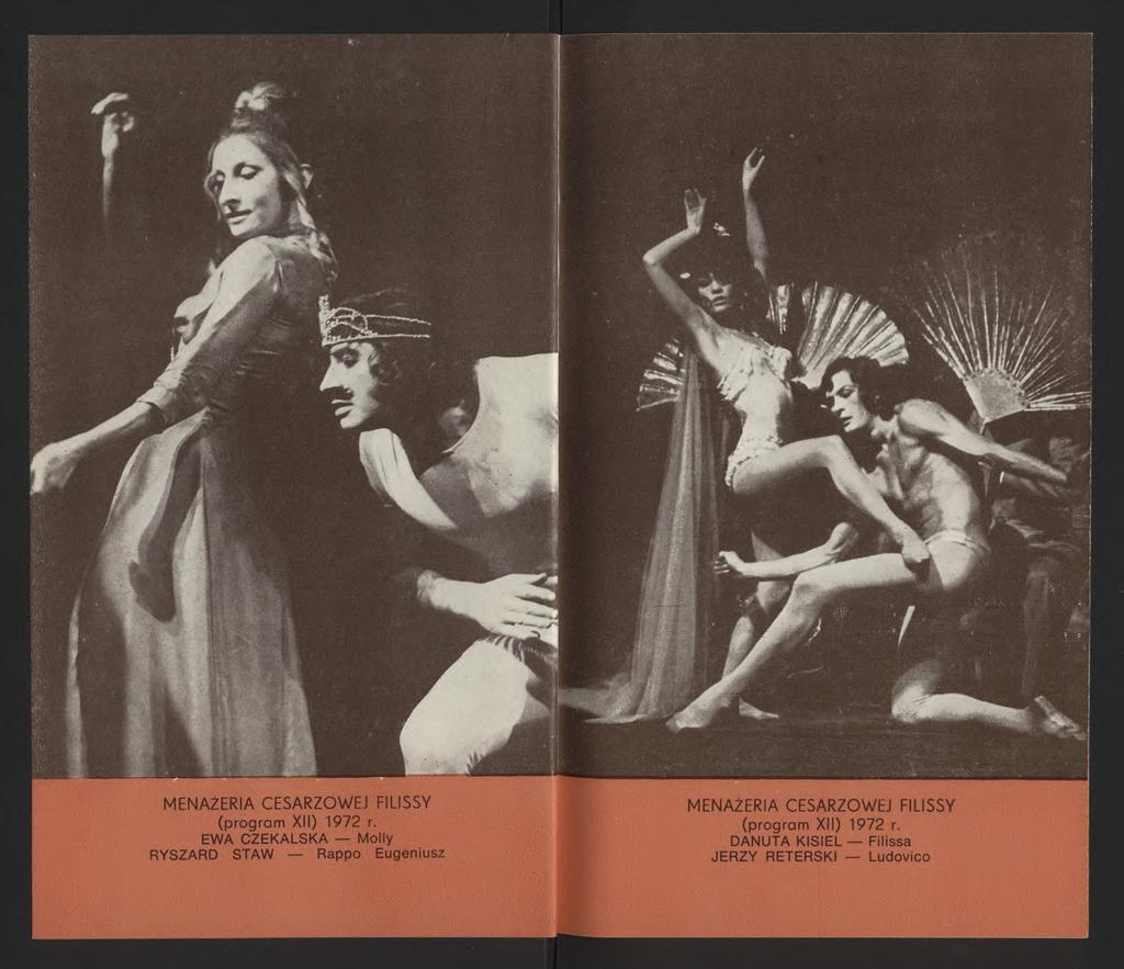 - -;*, t j'ji' -fj?, > v. aj.'j ; >t %'.*. hhhhhhhhhhhhi 1^ 4I t :K * i. MENAŻERIA CESARZOWEJ FILISSY (program XII) 1972 r.