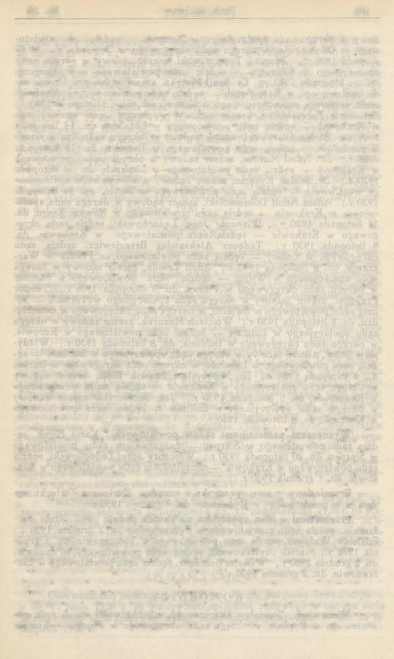 Frzeniesieni w stan spoczynku na skutek podań: Dr. Bogusław Kołączkow ski, prokurator sądu ok ręgow ego w Nowym Sączu, dn. 2 grudnia 1930 r.; Dr.