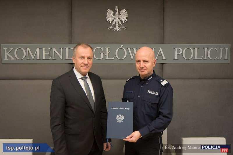ruchu drogowego. Ze strony Policji sygnatariuszem był nadinsp.