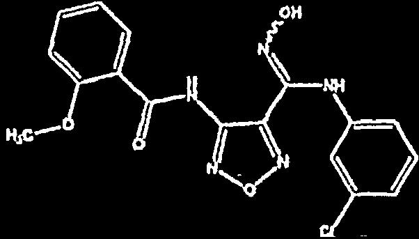 amino](hydrok syimino)- metylo]- 1,2,5- oksadiazol-3- ylo}-2- metoksybenzamid 75