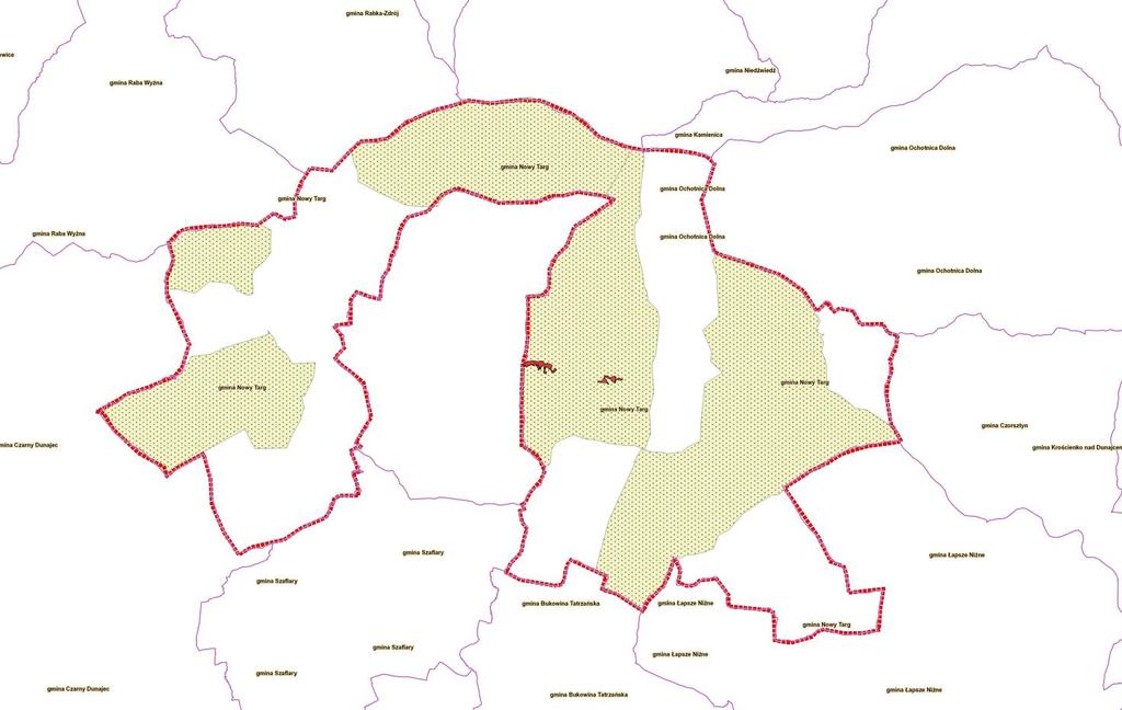 zapotrzebowanie mieszkańców gminy Nowy Targ.