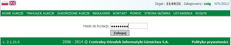 takiej sytuacji należy wylogować się i wygenerować hasło samodzielnie poprzez link Zapomniałeś hasło?