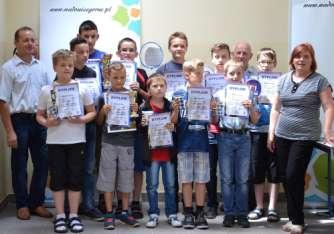 Miejsca naszych zawodników w poszczególnych turniejach: BLITZ - KADRA PK, 12 lipca 2016, rund 9, tempo 3 +2, liczba zawodników 31: 2. SYPEK Szymon - (6,5 pkt.), 3. ĆWIĘKA Konrad - (6,0), 9.