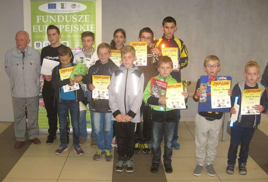 TURNIEJ SZACHOWY W GÓRNIE Górno, 25 września 2016 Dwóch juniorów reprezentujących nasz klub wzięło udział w niedzielnym IX Wojewódzkim Turnieju Szachowym "SZUKAMY TALENTÓW", który odbył się w Górnie