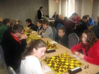 początku partii. Na podium stanęli: 1. Miga Sebastian - 5,0 pkt. (KGL Szarotka Wadowice Górne) 2. Kulig Paweł 4,5 pkt. (KGL Szarotka Wadowice Górne) 3. Cieśla Stanisław 3,5 pkt.