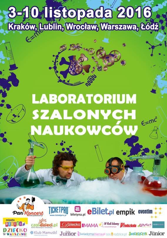 WYCIECZKA DO LUBLINA laboratorium szalonych naukowców dzień