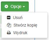 W sekcji Moje wnioski (2) znajduje się lista wniosków utworzonych przez użytkownika.