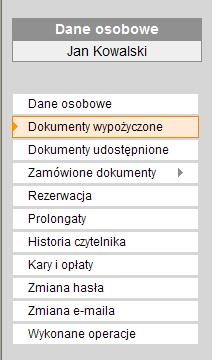 Czytelnicy zobowiązani są po każdym wypożyczeniu, zwrocie lub prolongacie sprawdzić stan swojego konta i zgłosić ewentualne zastrzeżenia w wypożyczalni!