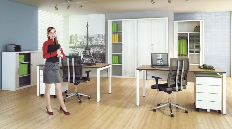 MEBLE BIUROWE KONTENERKI PODBIURKOWE Mobilne szafki przybiurkowe o sprawdzonej jakości, pozwalają na praktyczne urządzenie pomieszczeń biurowych.