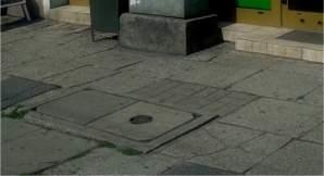 analizowanym obszarze pojemniki
