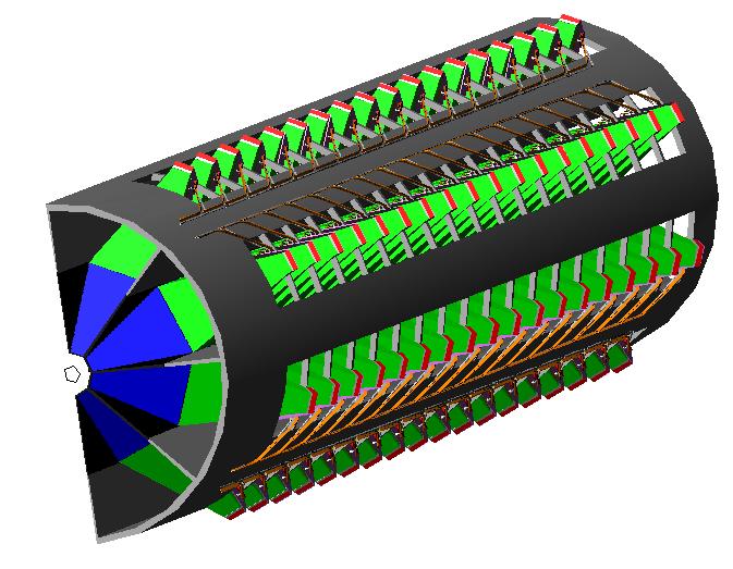obszar Tracker, muons CMS
