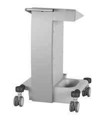 Wózki i wyposażenie VIO CART, system nośny do urządzeń i modułów z serii VIO Wymiary: 630 x 940 x 650 mm (szer. x wys. x gł.