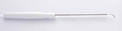 Aplikatory i sondy Aplikator prosty, końcówka zagięta, ø 5 mm, długość 183 mm np. do urologii No. 20150-025 Aplikator prosty, końcówka zagięta, ø 5 mm, długość 336 mm np. do laparoskopii No.
