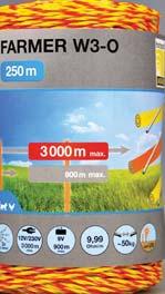 TRAPPER W żółto - pomarańczowo - żółty 500m Kolor Długość Druty