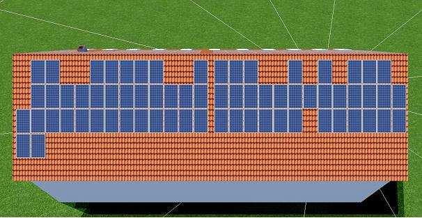 Struktura instalacji Dane klimatyczne Rodzaj instalacji BIELSKO/BIALA 3D, Podłączona do sieci instalacja fotowoltaiczna (PV) z urządzeniami elektrycznymi Zużycie Zużycie całkowite Maksimum obciążenia