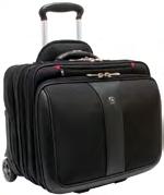 torba na laptopa chroni laptopa o rozmiarze do 15,4 /39 cm - łatwo wsuwa się na ergonomiczną, teleskopową rączkę walizki Kółka z łatwym poślizgiem Przegroda na podróże z noclegiem może pomieścić
