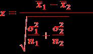 WARYFIKACJA HIPOTEZ dla DWÓCH POPULACJI PRÓBY LOSOWE P(n 1 ) i P(n 2 ) H o : µ 1 = µ 2 H 1 : µ 1 µ 2 lub: µ 1 > µ 2 lub: µ 1 <µ 2 Dane: próby losowe: P(n 1 ) i P(n 2 ) poziom