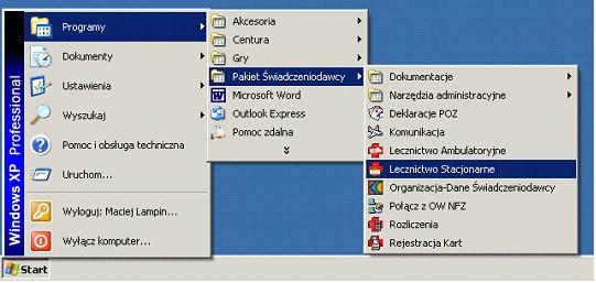 Elementy główne programu Ewidencja Świadczeń 2 6 Elementy główne programu Ewidencja Świadczeń Program Ewidencja Świadczeń w lecznictwie stacjonarnym służy do ewidencjonowania wszelkich informacji