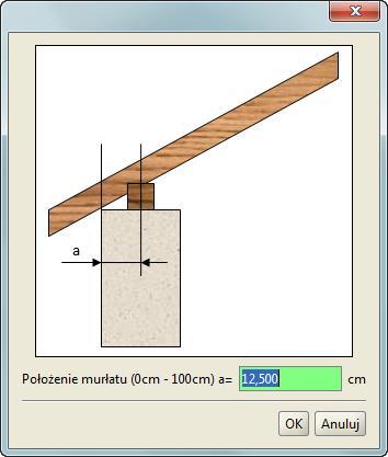 Instalowanie i uruchamianie programu okno dialogowe zawierające podpowiedź graficzną i pole edycyjne tego parametru.