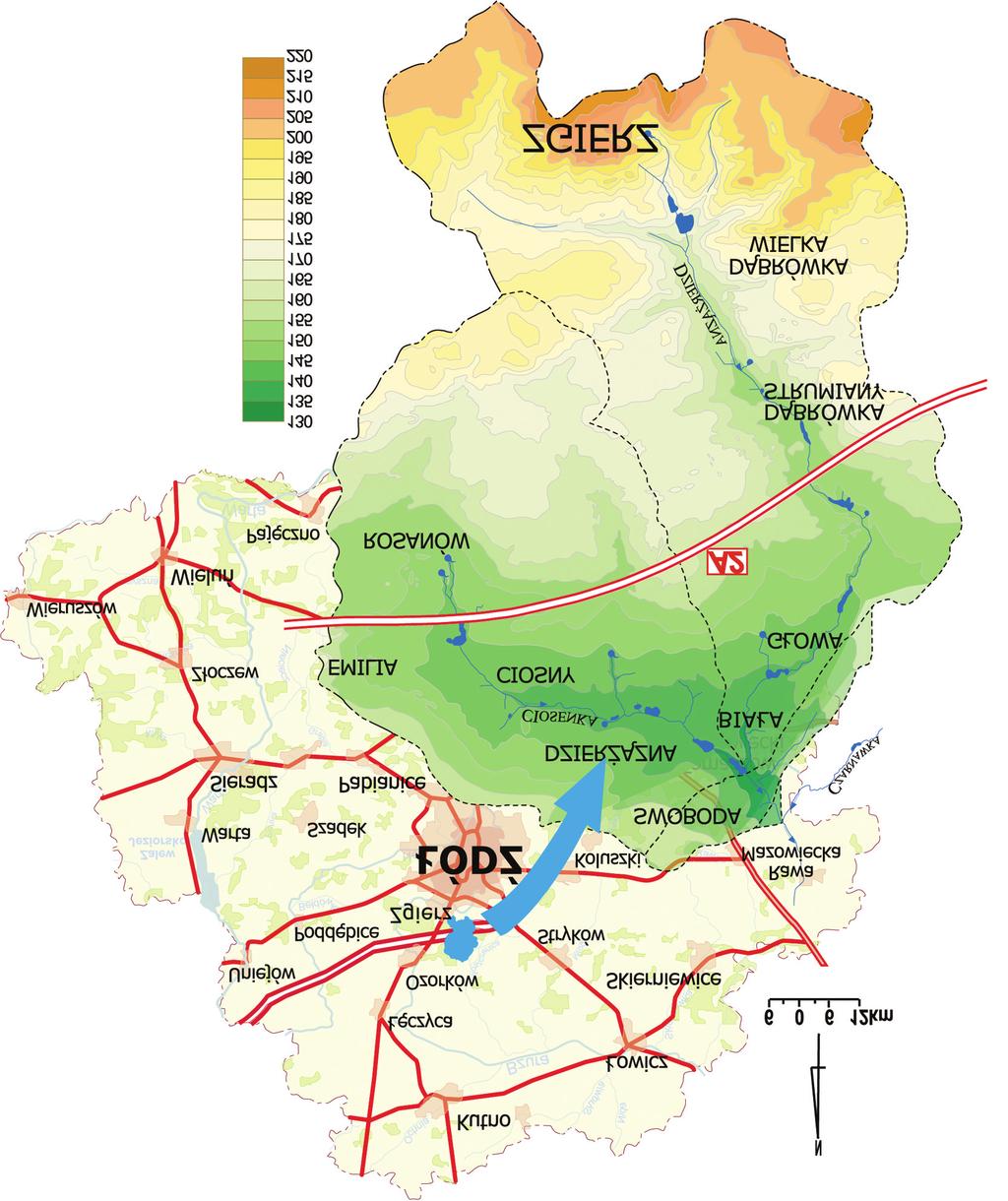 Wp³yw przekszta³ceñ... rzek oraz wydajnoœæ Ÿródlisk. W 2003 r. program badawczy rozszerzono o podstawowe w³aœciwoœci hydrochemiczne wód powierzchniowych i podziemnych.
