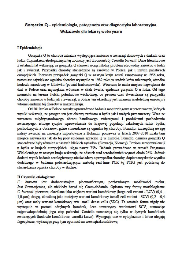 Co w nowych wytycznych? 1. Epidemiologia 2. Czynnik etiologiczny 3. Przeżywalność i wrażliwość na czynniki fizyczne i chemiczne 4. Patogeneza 5. Zapobieganie i zwalczanie 6.