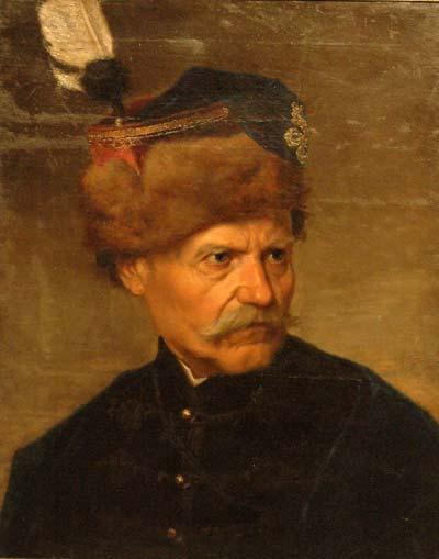 Włodzimierz Lawrowski, autoportret, XIX w.