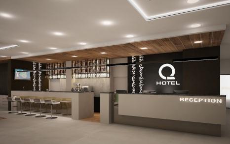 Q HOTEL PLUS KATOWICE Czterogwiazdkowy Q Hotel Plus Katowice to najnowszy, piąty już obiekt sieci Q Hotel. Jest on położony w centrum Katowic, ok.