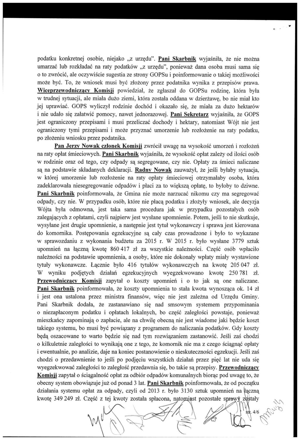 podatku konkretnej osobie, niejako z urzędu".