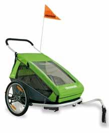 sportowy + = Zestaw bazowy Croozer Kid dyszel + chorągiewka